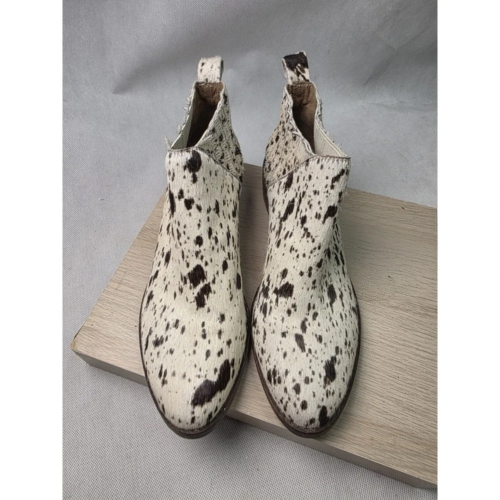 Matisse El Toro Genuine Cowhide Ankle Booties Sz 8.5M